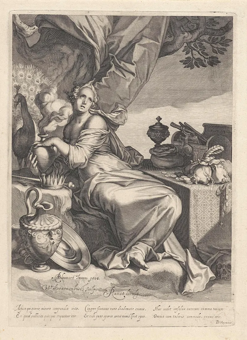 The Vanitas, Engraver unknown