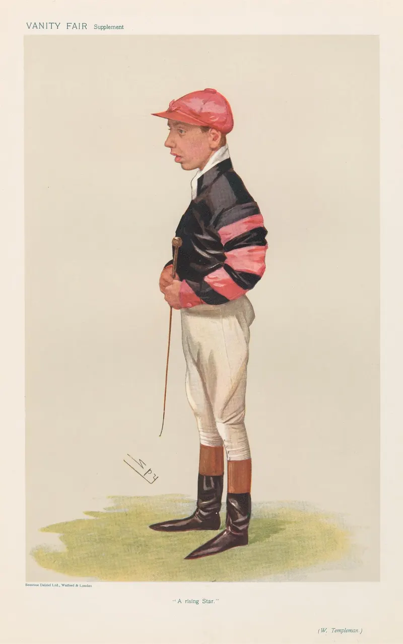 Arthur Templeman, 'A Rising Star' (Vanity Fair), Leslie Ward ('Spy'), chromolithograph, Vanity Fair