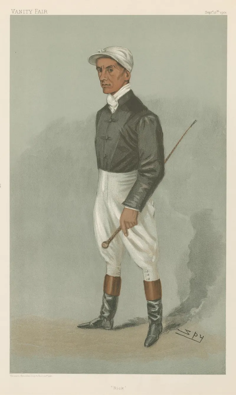 Fred Rickaby, 'Rick' (Vanity Fair), Leslie Ward ('Spy'), chromolithograph, Vanity Fair