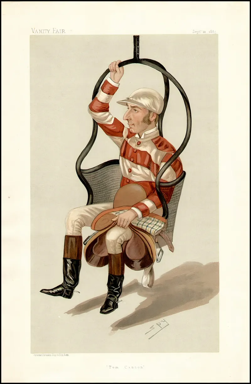 Tom Cannon (Vanity Fair), Leslie Ward ('Spy'), chromolithograph, Vanity Fair