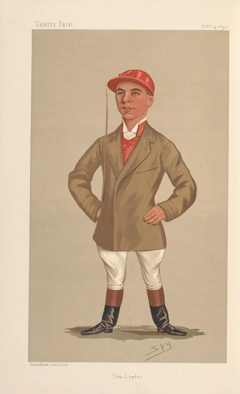 Tom Loates (Vanity Fair), Leslie Ward ('Spy'), chromolithograph, Vanity Fair