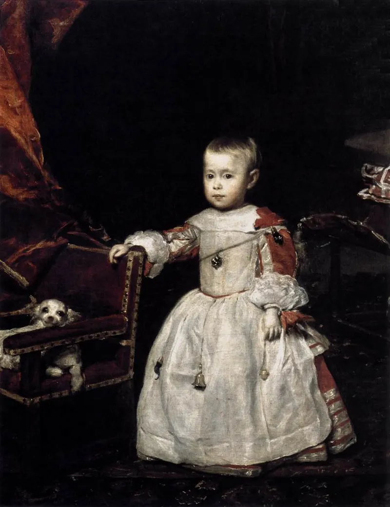 Infante Felipe Próspero, Diego Velázquez
