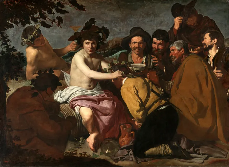 The Triumph of Bacchus (Los Borrachos), Diego Velázquez