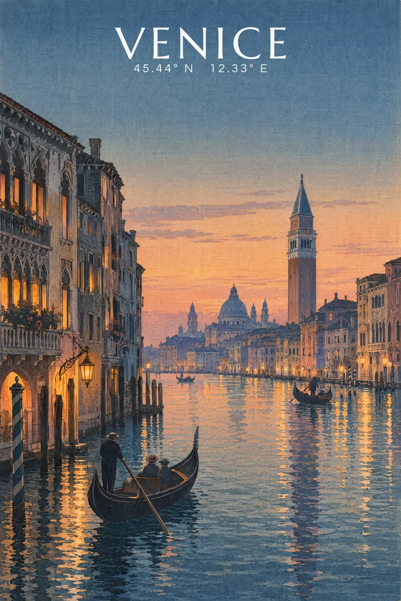 Venice, The Departure Board