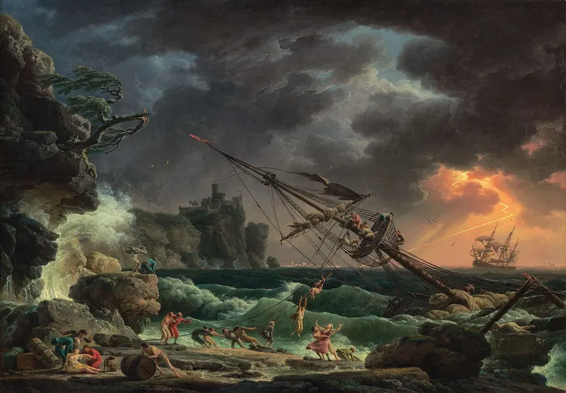 The Shipwreck, Claude-Joseph Vernet