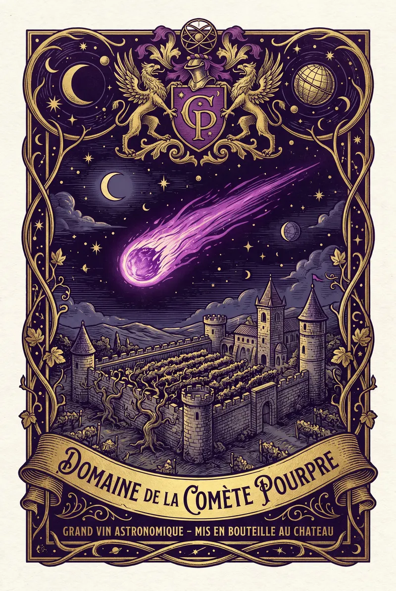 Domaine de la Comète Pourpre — Vin Fou No. 2, Unknown