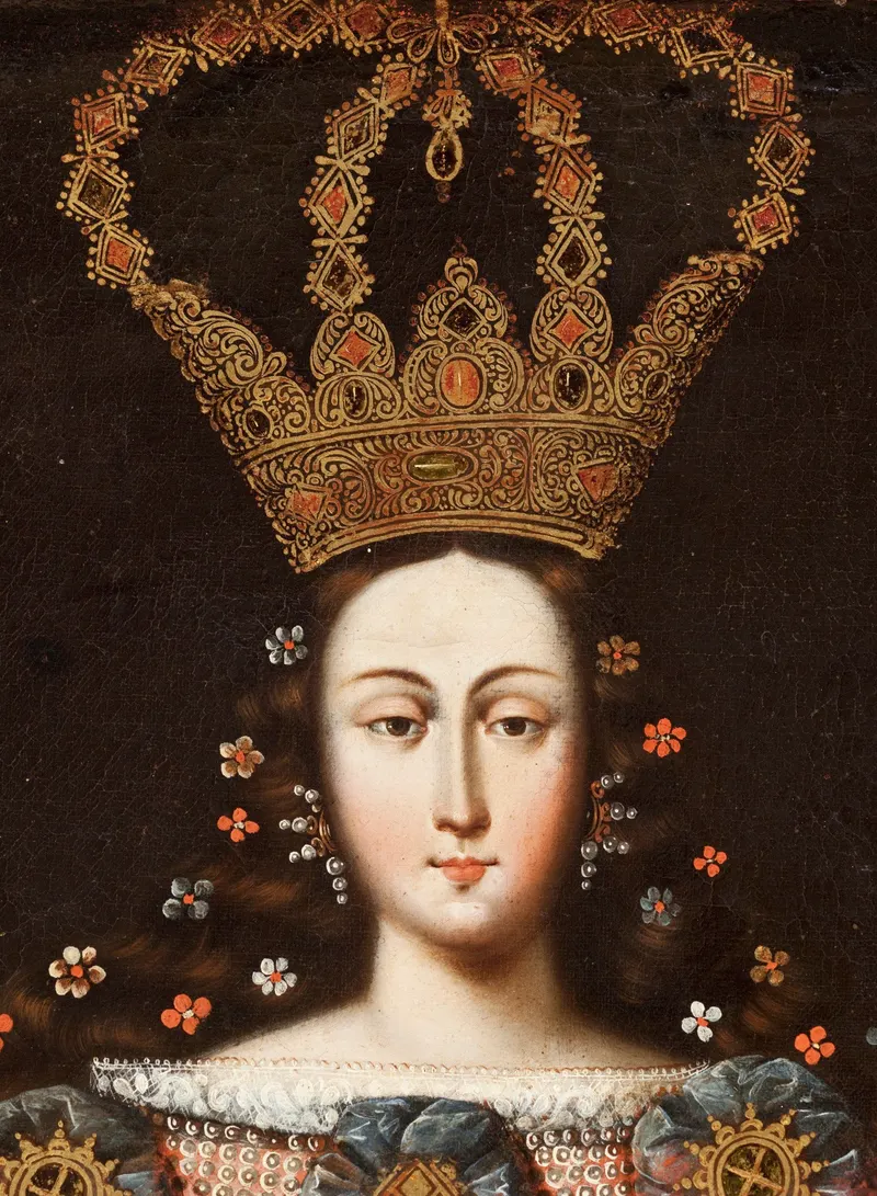 Virgin of Belén, Cusco School (anonymous)