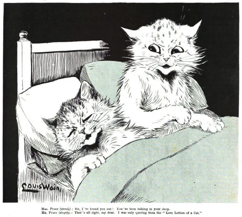 Love Letters of a Cat, Louis Wain
