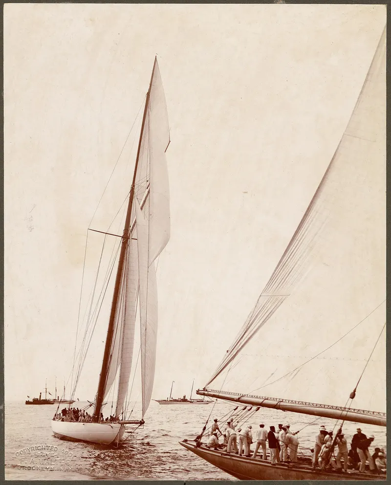 Columbia and Shamrock, F. A. Walter