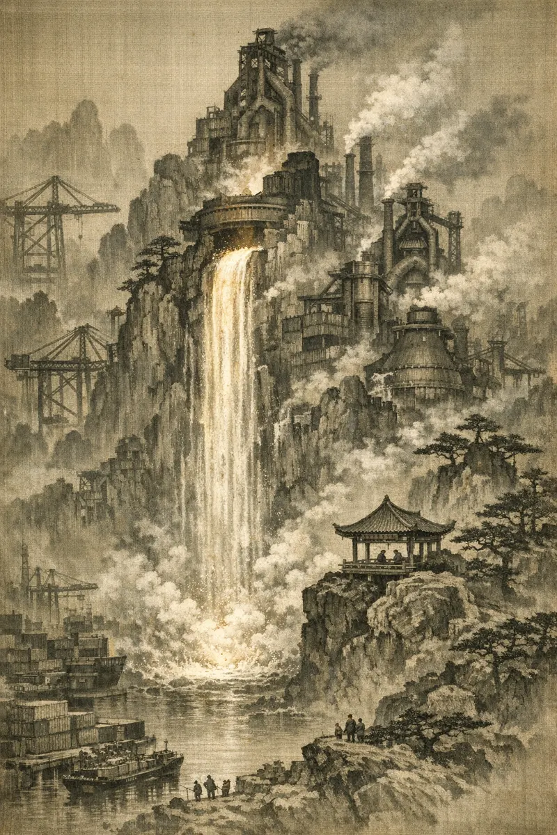Waterfall of Slag, Feverglass