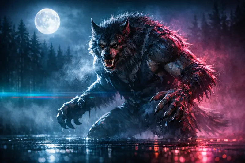The Werewolf, Neon Noir, Nightfables