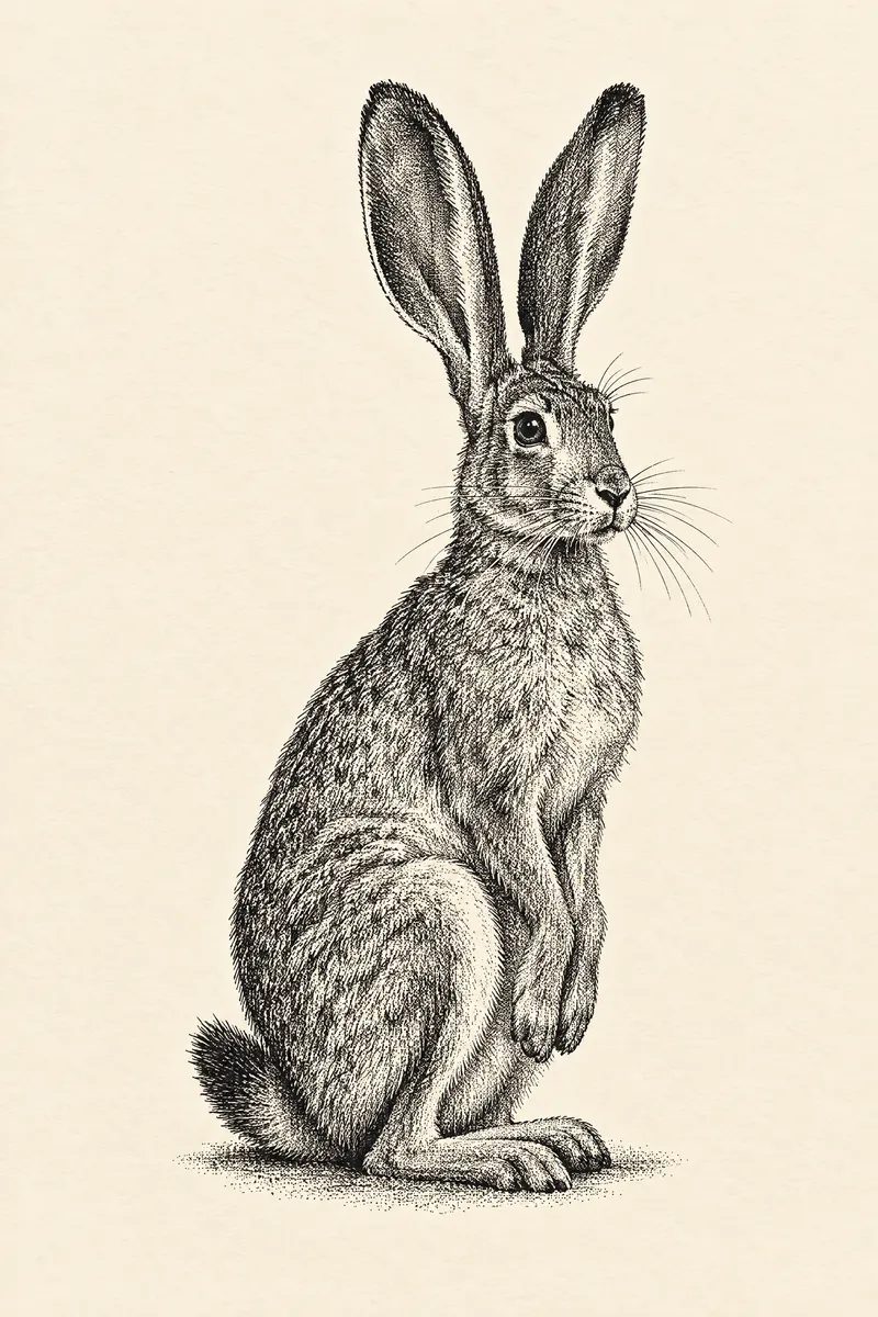 Jackrabbit On Cream, Painted Agency