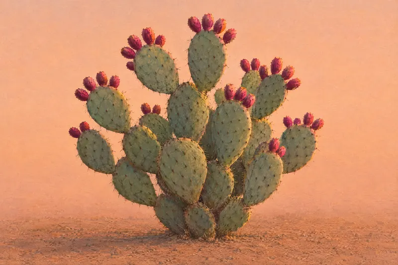 Prickly Pear Fruit, Painted Agency