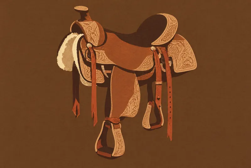 Saddle On Umber, Painted Agency