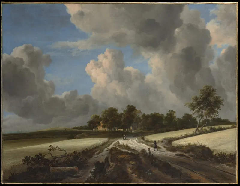 Wheat Fields, Jacob van Ruisdael (1628 to 1682)