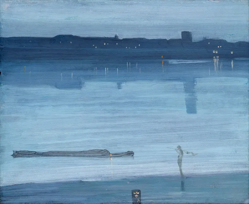 Nocturne: Blue and Silver - Chelsea, James McNeill Whistler