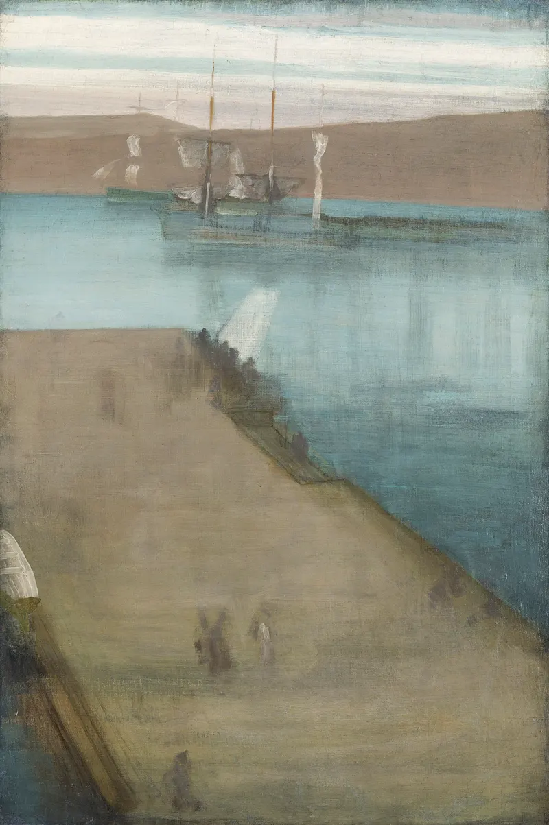 Valparaiso Harbor, James McNeill Whistler