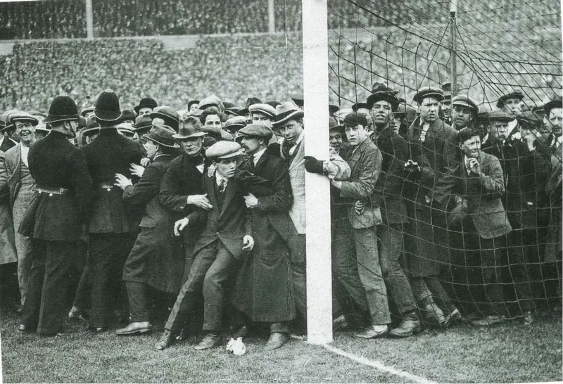 The White Horse Final, press photograph