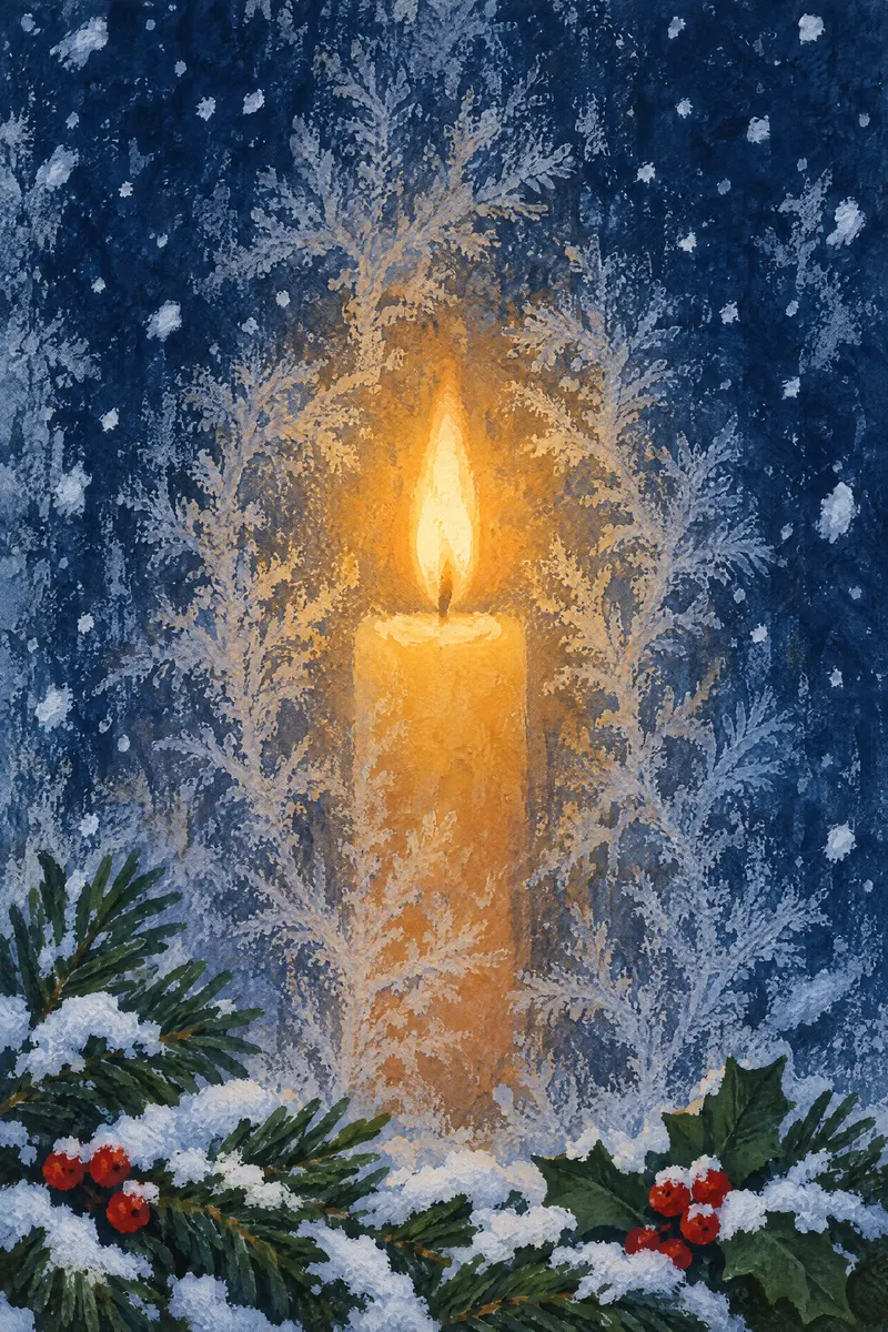 Candle At Frost, Painted Agency