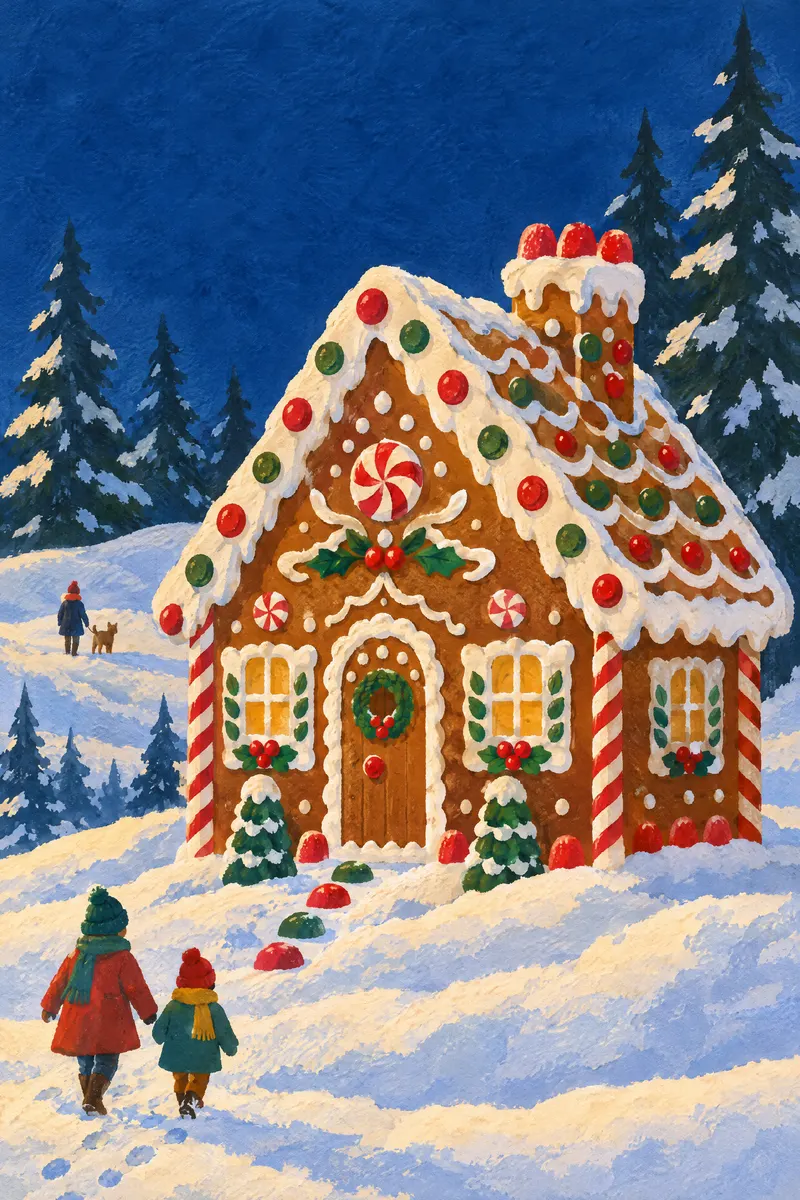 Gingerbread House, Painted Agency