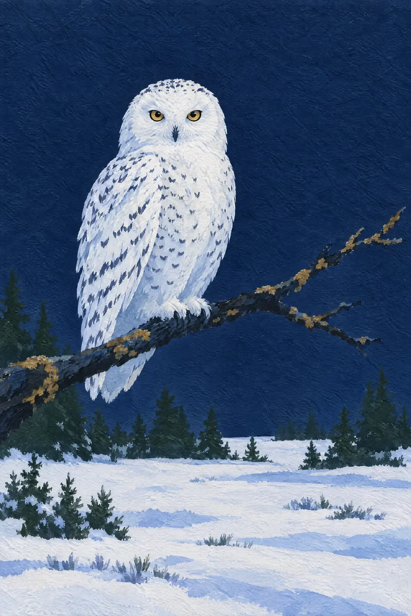 Snowy Owl Branch, Painted Agency