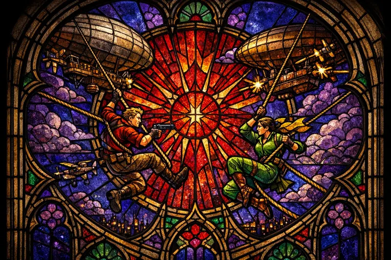 Zeppelin Boarding Party, Feverglass